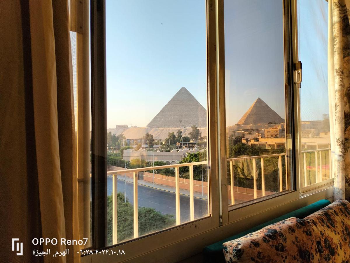 Hostel View Pyramids Kairo Exterior foto