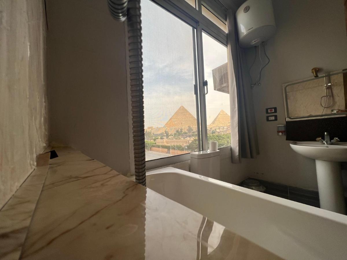Hostel View Pyramids Kairo Exterior foto